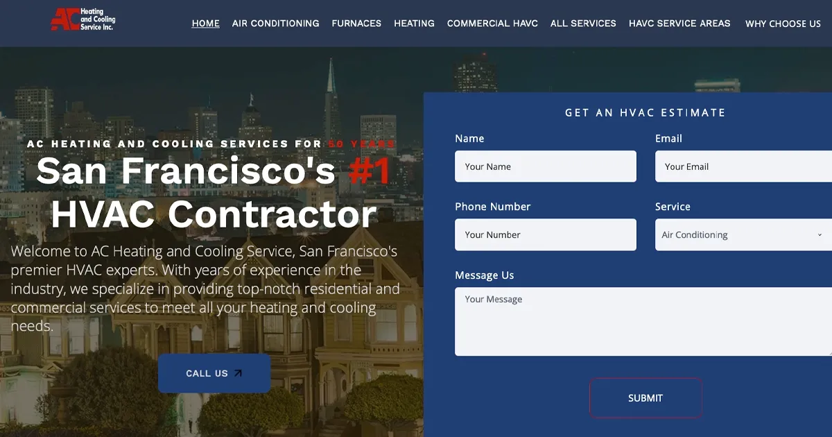 AC Heating & Cooling Service Inc