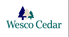 Wesco Cedar logo
