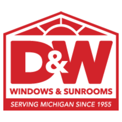 D&W Windows and Sunrooms logo