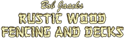 Rustic Wood Fencing and Decks logo