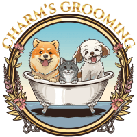 Charm's Grooming logo