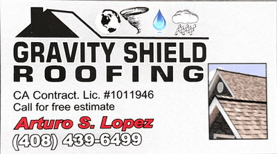 Gravity Shield roofing logo