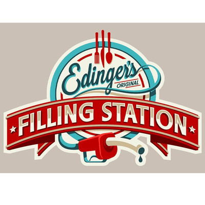 Edinger's Filling Station logo