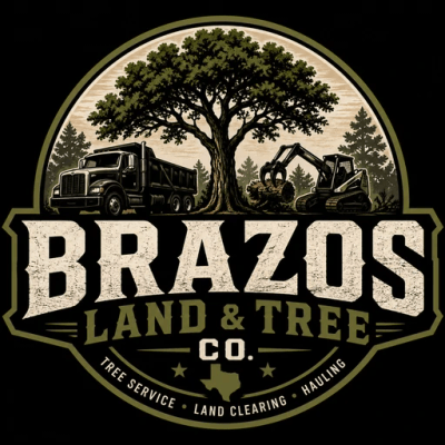 Brazos Land & Tree Co. logo
