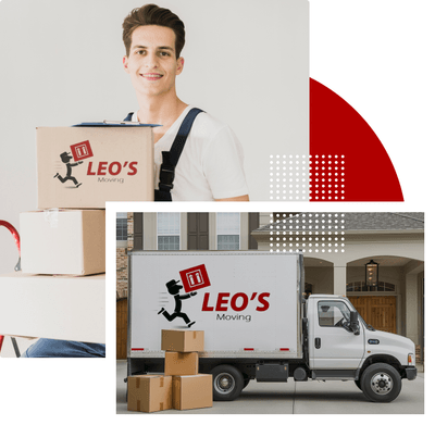 Leo's Moving Services logo