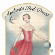 Andrea's Red Dress logo