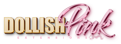 Dollish Pink Extensions logo