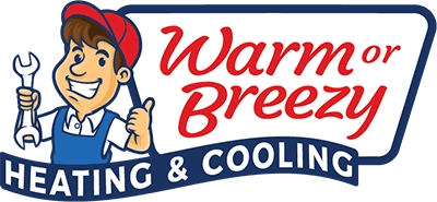 Warm or Breezy Heating & Cooling logo