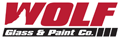 Wolf Glass & Paint Co. logo