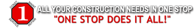One Stop Construction logo