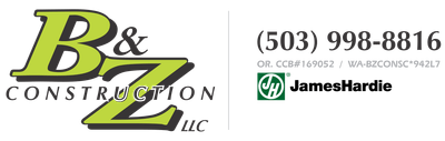 B&Z CONSTRUCTION │ PORTLAND logo