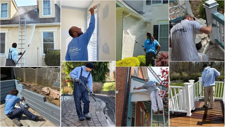 Sharp Stream Pressure Washing and Painting