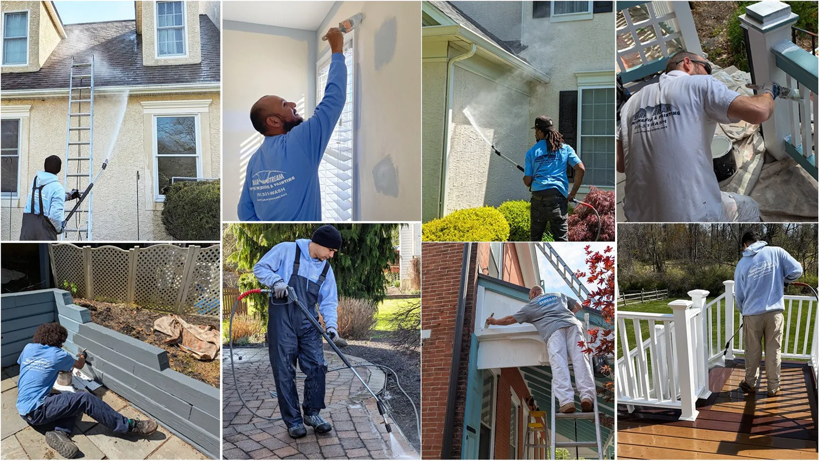 Sharp Stream Pressure Washing and Painting