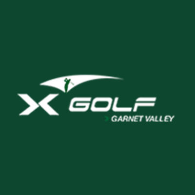 X-Golf Garnet Valley logo