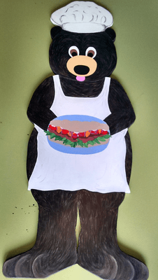 Lil Black Bear Cafe logo
