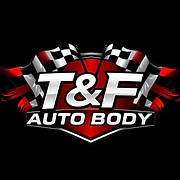 T&F AUTO BODY logo