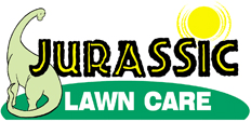 Jurassic Lawn Care logo
