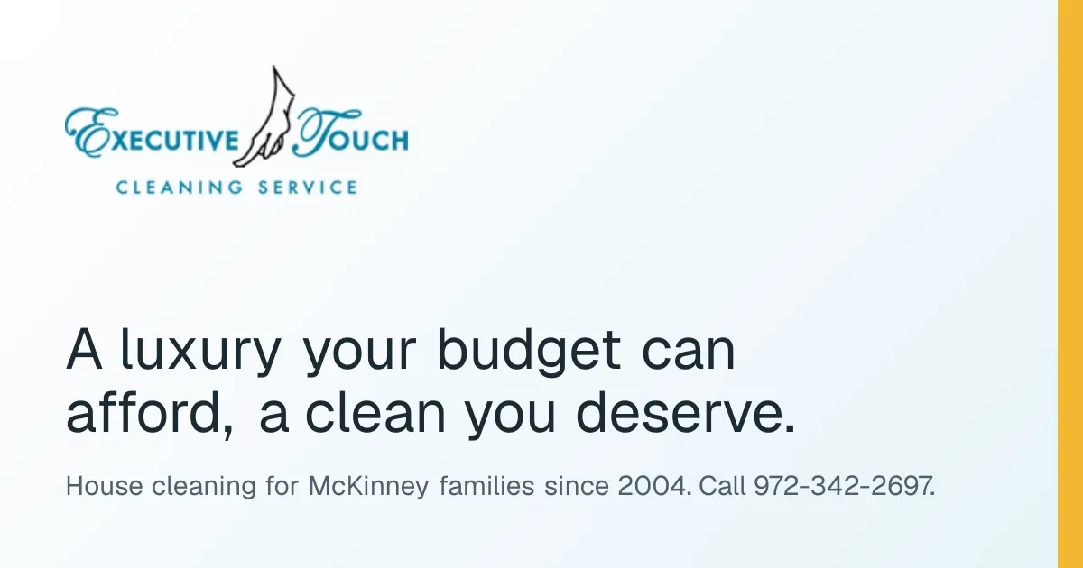 Executive Touch Cleaning Service
