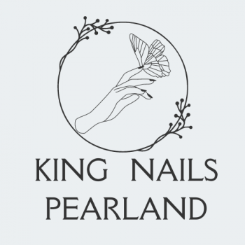 King Nails Pearland logo