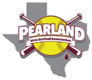 Pearland Girls Softball Association logo