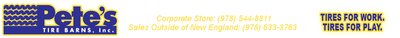 Tire Sales and Service in New England logo