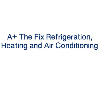 A+ The Fix Refrigeration, Heating, and Air Conditioning logo