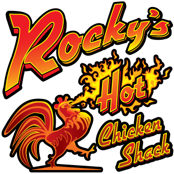Rocky's Hot Chicken Shack logo