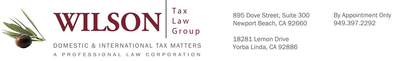 Wilson Tax Law Group, APLC logo