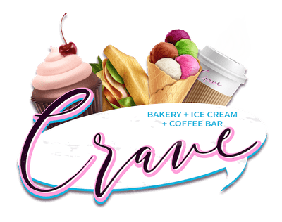 Crave Bakery + Coffee Bar logo