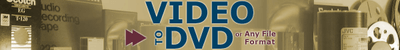 Video to DVD logo