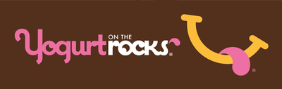 Yogurt on the rocks logo