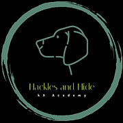 Hackles and Hide k9 Academy logo