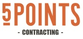 5 Points Contracting logo