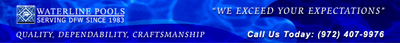 Waterline Pools logo