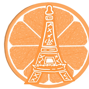 ORANGE PARIS CAFE logo