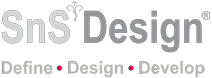 SnS Design logo