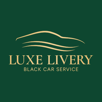 Luxe Livery Black Car Service logo